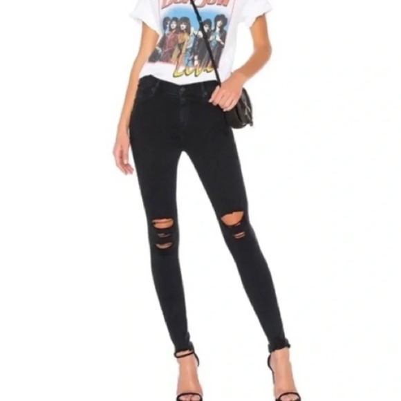AGolde High Rise Skinny Jeans - Picture 1 of 6